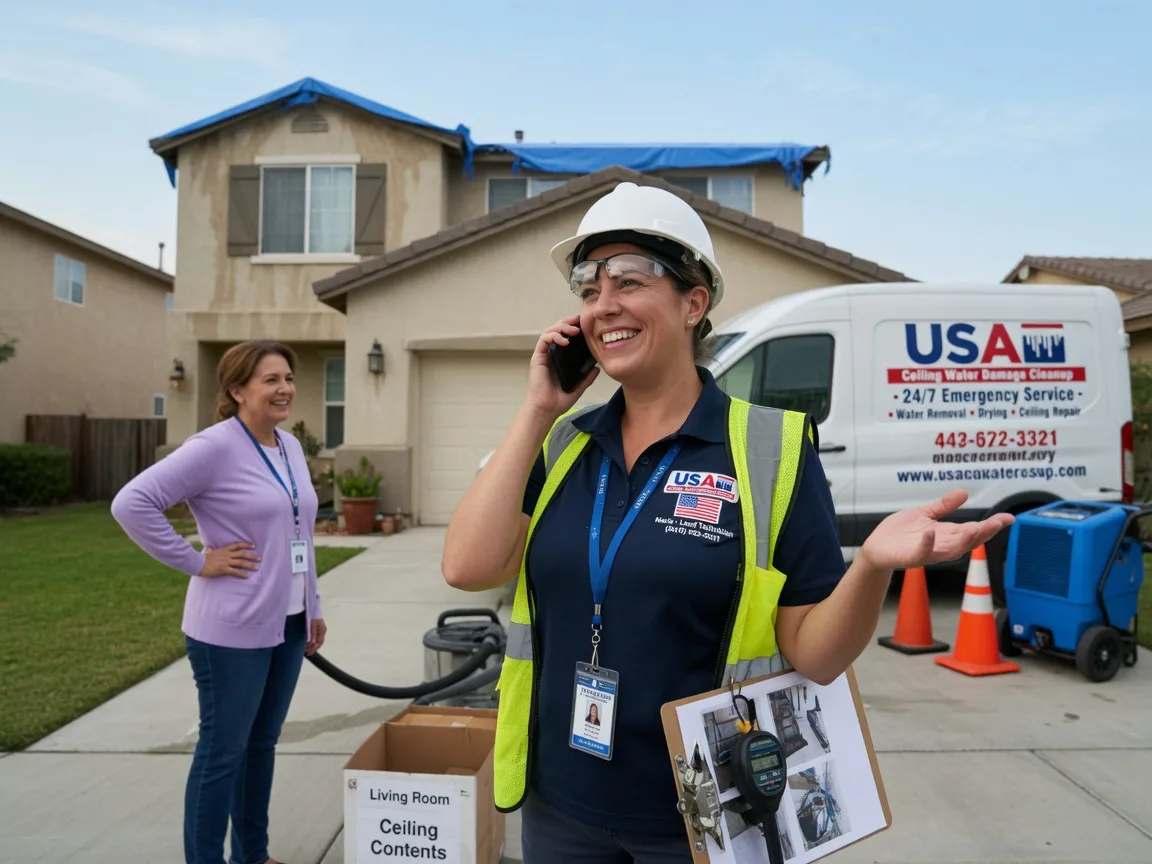 Ceiling Water Damage Restoration Stanton, CA FAQs